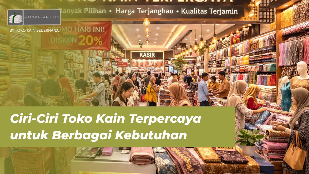 7 Ciri-Ciri Toko Kain Terpercaya untuk Berbagai Kebutuhan 