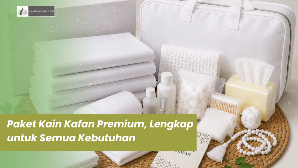 Paket Kain Kafan Premium, Lengkap untuk Semua Kebutuhan